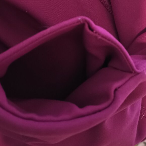 EUC ~ Yogalicious' Merlot Colored Ultra Soft Lightweight Leggings (Size:  Small) - Picture 2 of 5